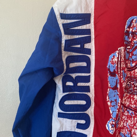 Space Jam Jordan Warner Brothers sz S lightweight Windbreaker Jacker 1996 - Picture 3 of 11